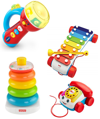 spinning stacking rings toy